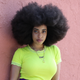 Fashion designer Simone Williams of Brooklyn.